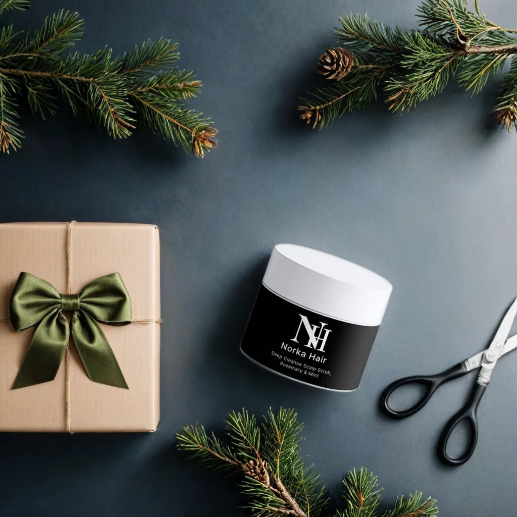 Gommage purifiant cuir chevelu – Romarin et menthe - Norka Hair